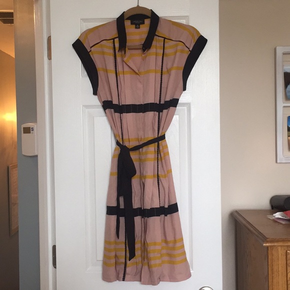 Jason Wu Dresses & Skirts - Jason Wu Striped Button Up Dress